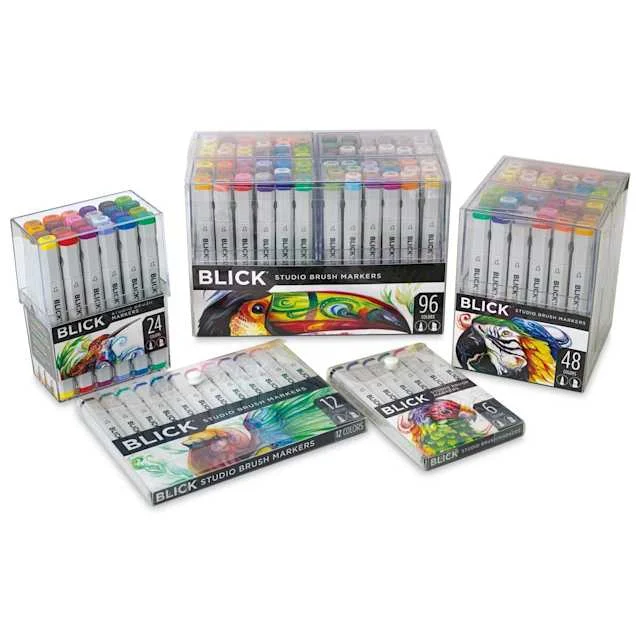 Blick Studio Brush Markers and Sets