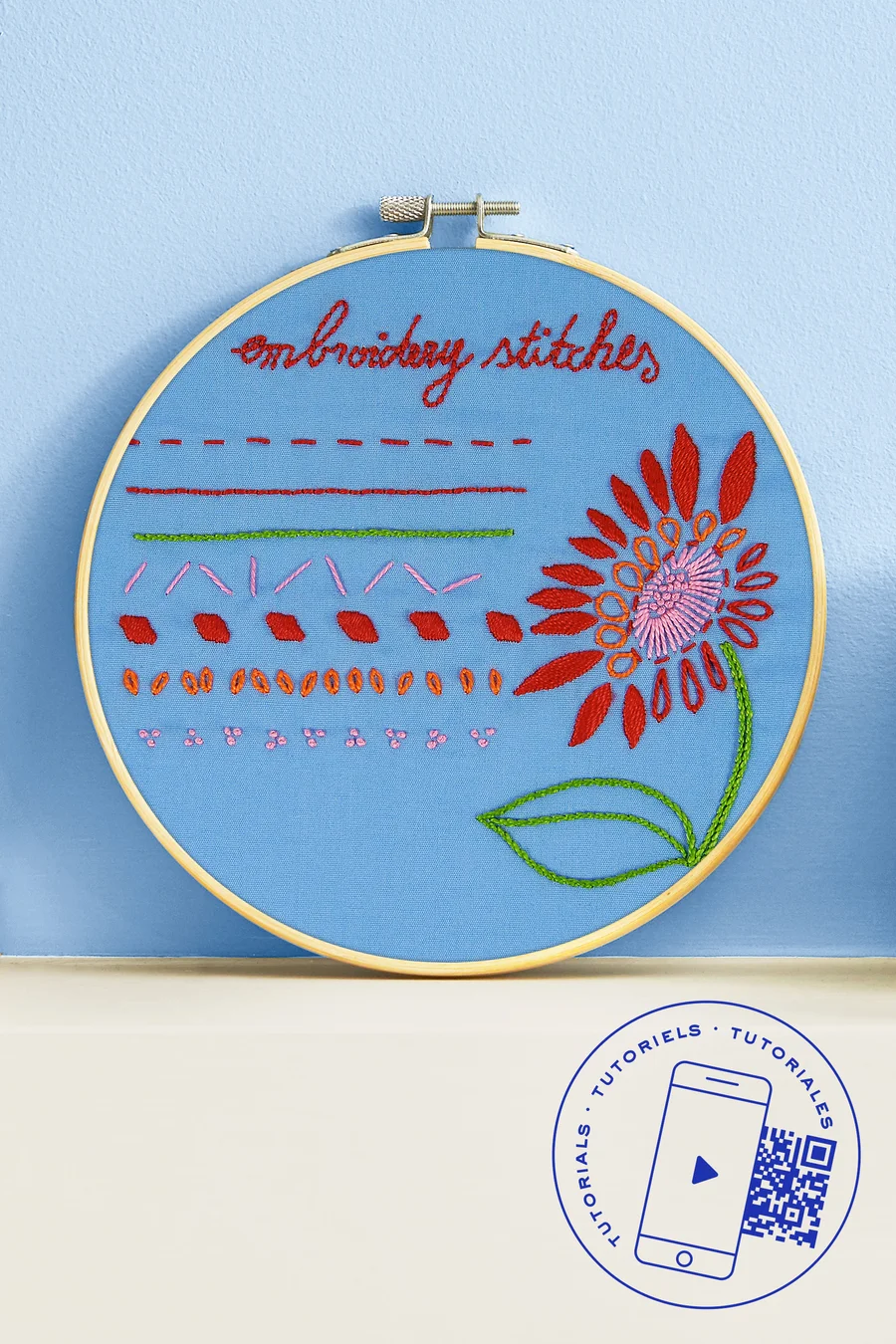 DMC Learning Embroidery Kit