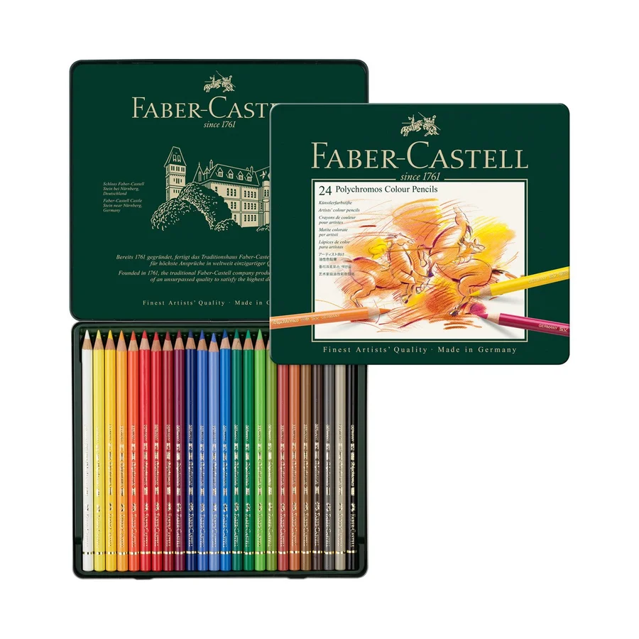 Faber-Castell Polychromos — Tin of 24