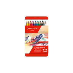 Caran d’Ache Supracolor Aquarelle — 12 Colours